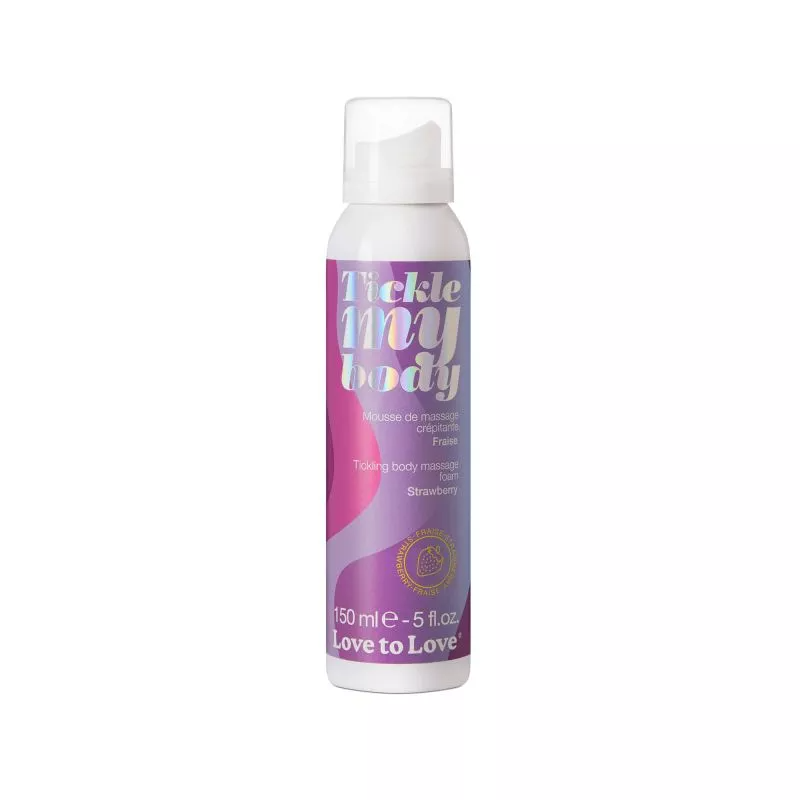 Love to Love Tickle My Body Strawberry Massage Foam 150ml - LV0294