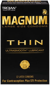 "Trojan Magnum Thin - 12 Pack TJ64614"