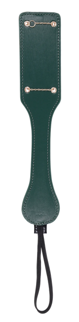 Sportsheets Indica Chain Impressions Paddle — Emerald Green - SS10225