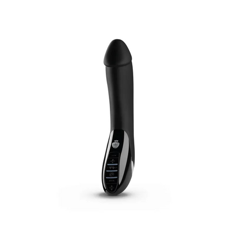 Mystim Tickling Truman e‑Stim Vibrator — 27 cm, Black - MY8677