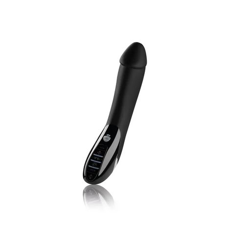 Mystim Tickling Truman e‑Stim Vibrator — 27 cm, Black - MY8677