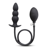 b-Vibe Beaded Inflatable Anal Plug with Hand Pump - BV5922