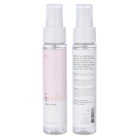 CG Blow Me Oral Sex Gel, Cotton Candy — 2 fl oz (60 mL) - CG601