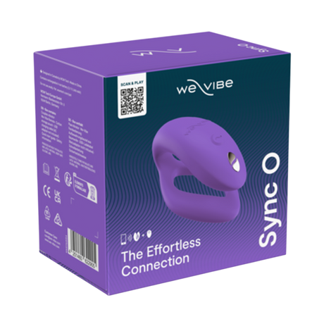 We-Vibe We‑Vibe Sync O Couples C‑Shape Vibrator — Purple - WE2905