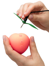 ROMP Pink Peach Pleasure Air Vibrator — 14 Intensity Levels - RM3093