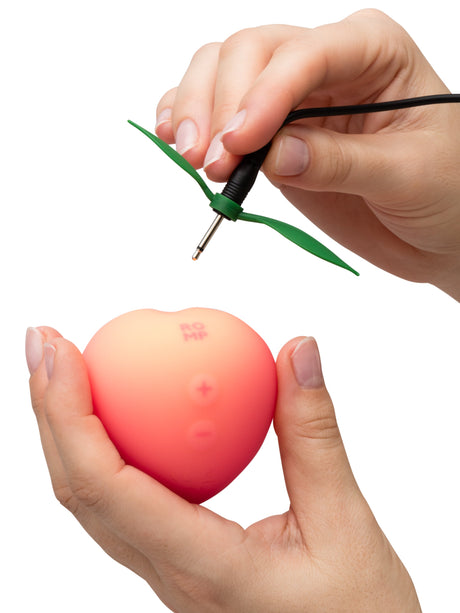 ROMP Pink Peach Pleasure Air Vibrator — 14 Intensity Levels - RM3093
