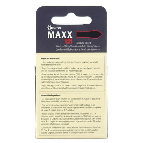 Kimono Maxx Large Flare - 3 Pack by Paradise Marketing