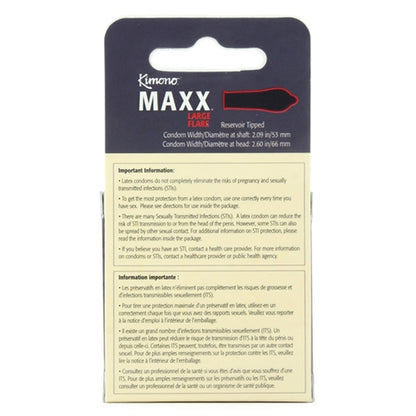 Kimono Maxx Large Flare - 3 Pack by Paradise Marketing