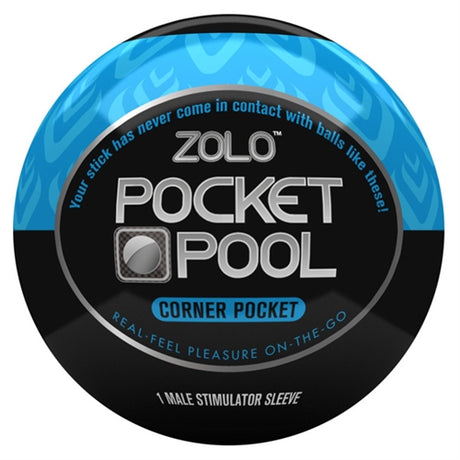 XGEN Pocket Pool Corner Pocket Ball — Textured Ridged Design - ZOLO-PP-CP