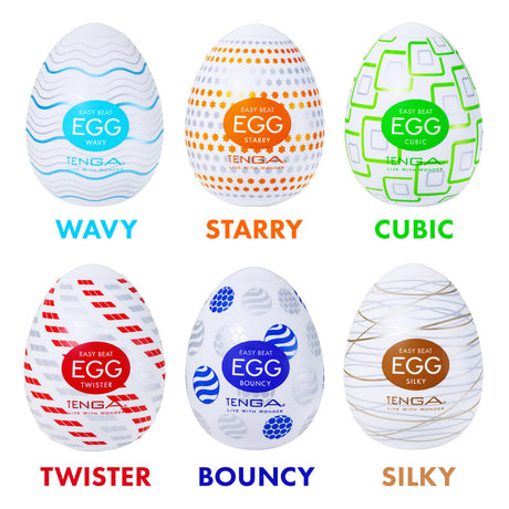 Tenga Egg Variety Pack — Standard 6-Pack - TN197S