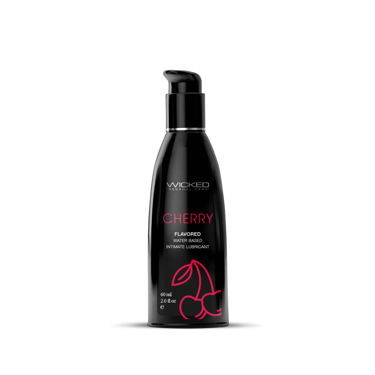 Wicked Sensual Care Wicked Aqua Cherry Water-Based Intimate Lubricant — 2 fl oz - WS-90432