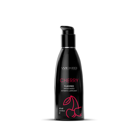 Wicked Sensual Care Wicked Aqua Cherry Water-Based Intimate Lubricant — 2 fl oz - WS-90432