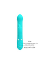 Coale Rabbit Vibrator Pearls - Turquoise