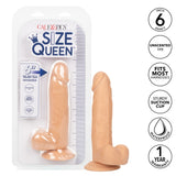 Size Queen 6 inch/15.25 Cm - Ivory