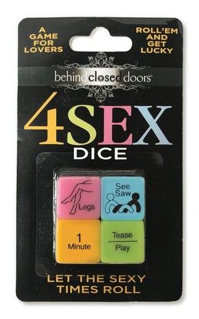 Little Genie 4 Sex Dice Foreplay Game for Couples - LG-BCD014