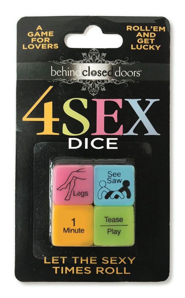 Little Genie 4 Sex Dice Foreplay Game for Couples - LG-BCD014