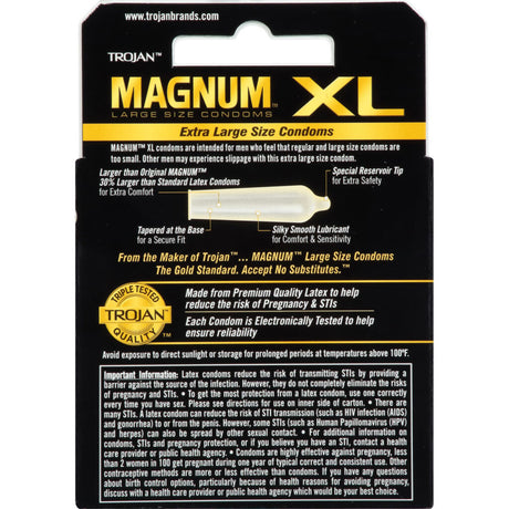 Trojan Magnum XL - 3 Pack by Paradise Marketing