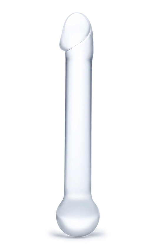 "7 Inch Realistic Head Glass Dildo GLAS-137"