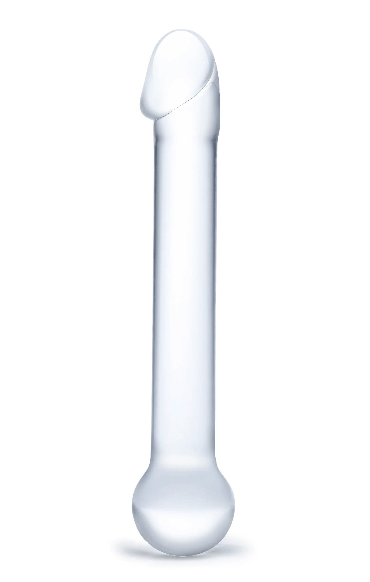 7 Inch Realistic Head Glass Dildo by Electric Novelties