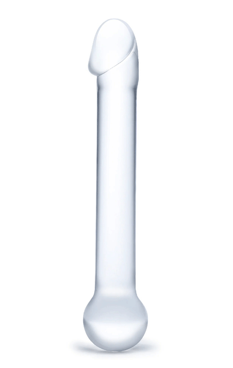 7 Inch Realistic Head Glass Dildo by Electric Novelties