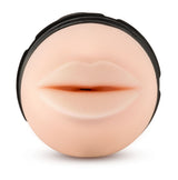 Blush M for Men Torch Luscious Lips Masturbator 8.5 Inch, Vanilla - BL-120010