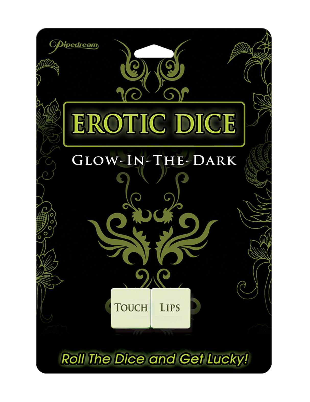 Pipedream Erotic Dice — Glow-in-the-Dark Couples Game - PD8018-01