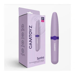 Camtoyz Rechargeable Bullet Vibrator — Purple - CT-JVB-1141S