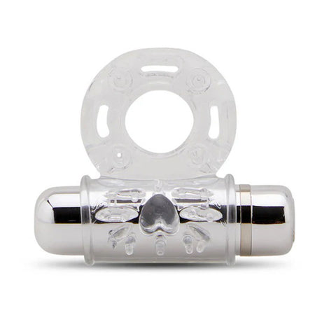 Nu Sensuelle Ultra Flex Mate Couples Ring Vibrator — Clear - BT-M36CL
