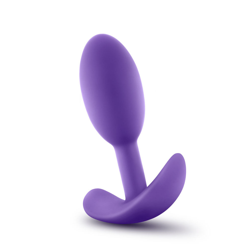 Luxe - Wearable Vibra Slim Plug - Small - Purple by Blush