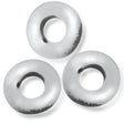 Oxballs Fat Willy 3-Pack Jumbo C-Rings — Clear - OX-3065-CLR