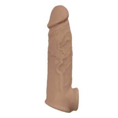 Nasstoys Natural Realskin Vibrating Penis Extender — Brown - NW2957-2