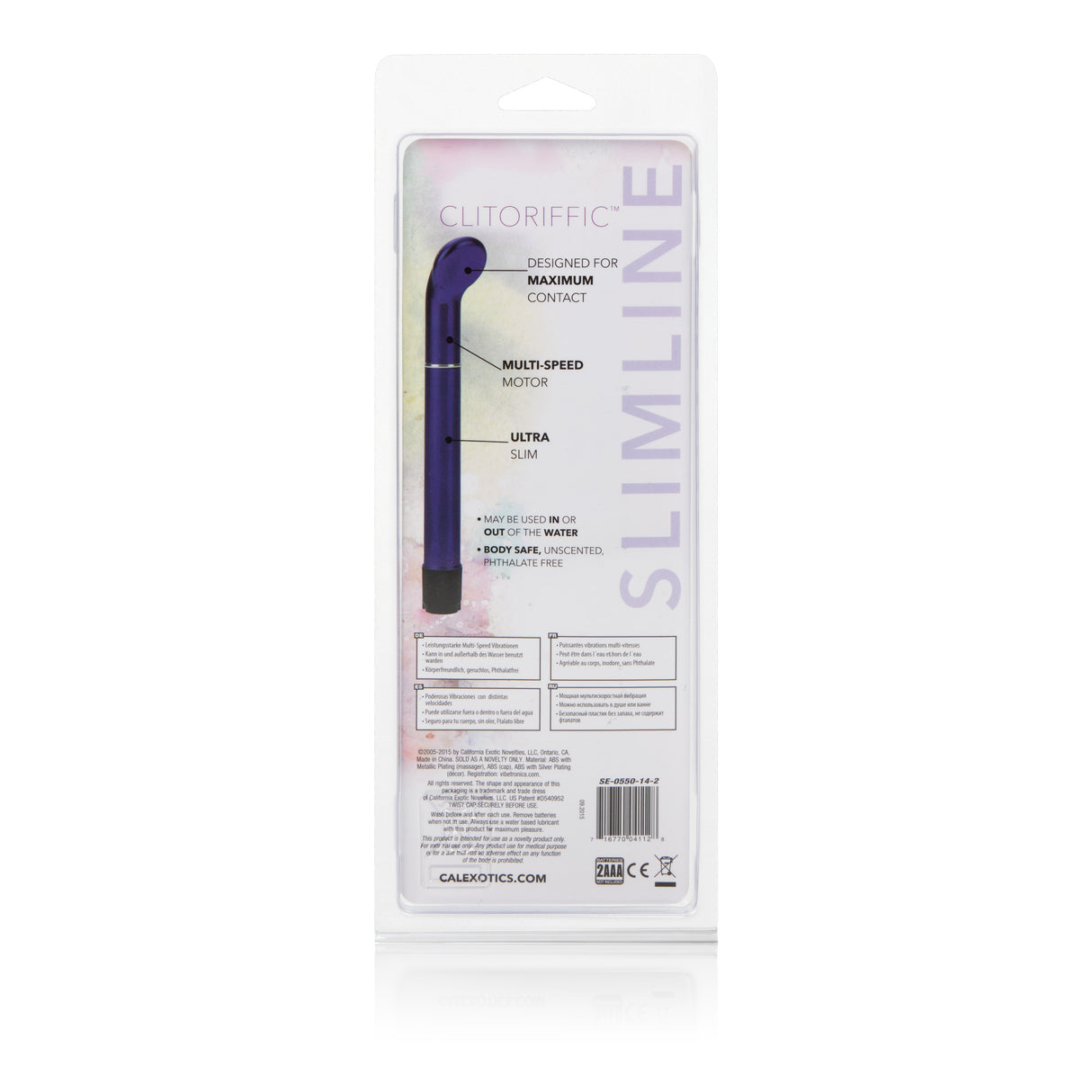Clitoriffic Vibrator - Purple by CalExotics