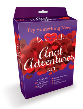 Little Genie Play With Me Anal Adventures Kit — Vibrator, Plug, Beads & Cards - LG-PWM011