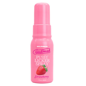 Doc Johnson GoodHead Lickable Spray — Strawberry, 1 fl oz - DJ1364-25-CD