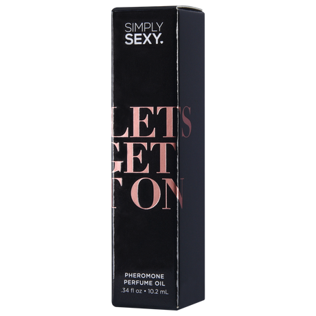 Simply Sexy Let's Get It On Pheromone Perfume Oil Roll-On, 10.2 mL - SSY4105-10