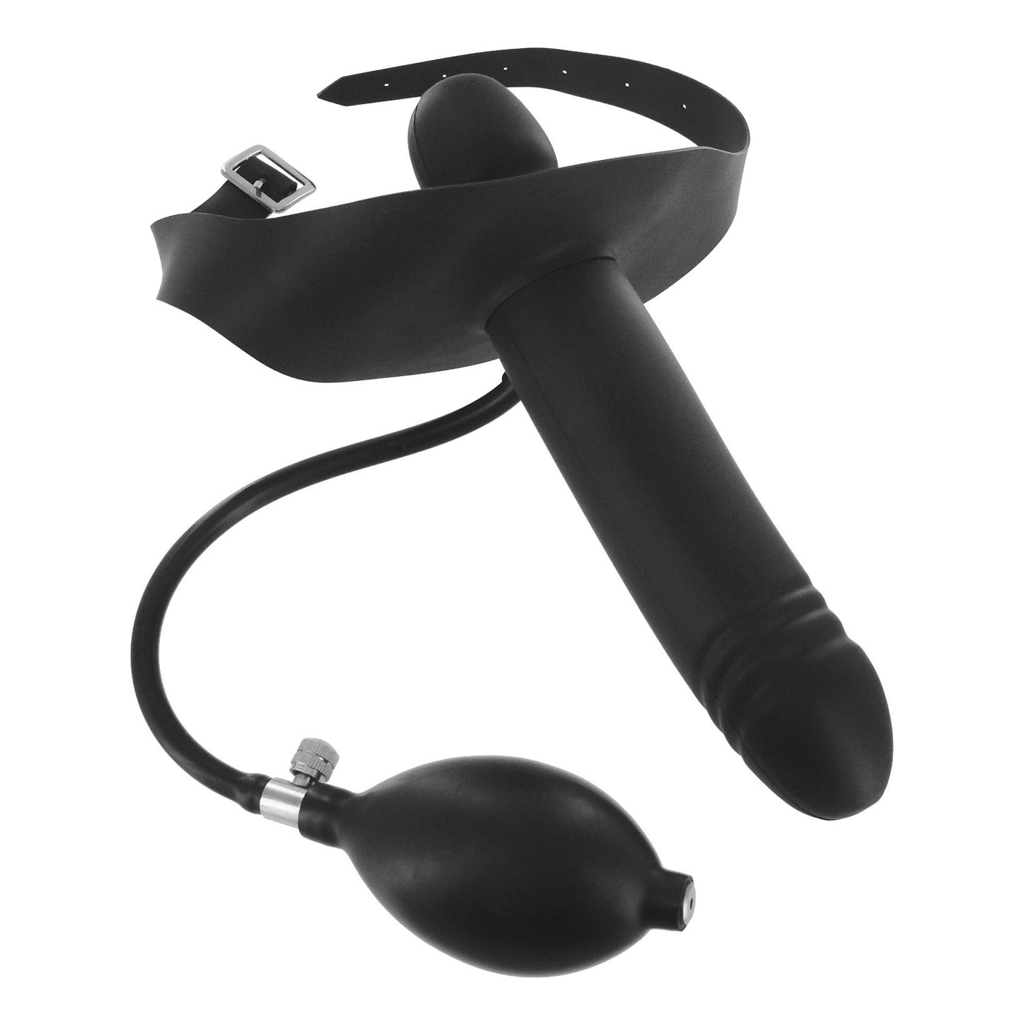 Inflatable Gag with Dildo by Master Series
