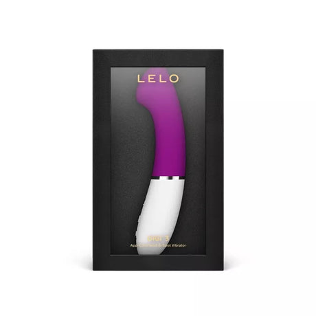 Lelo Gigi 3 G-Spot Vibrator — Deep Rose, Soft Silicone - LO9769