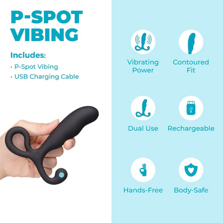 b-Vibe P-Spot Vibing Prostate Massager - BV7827