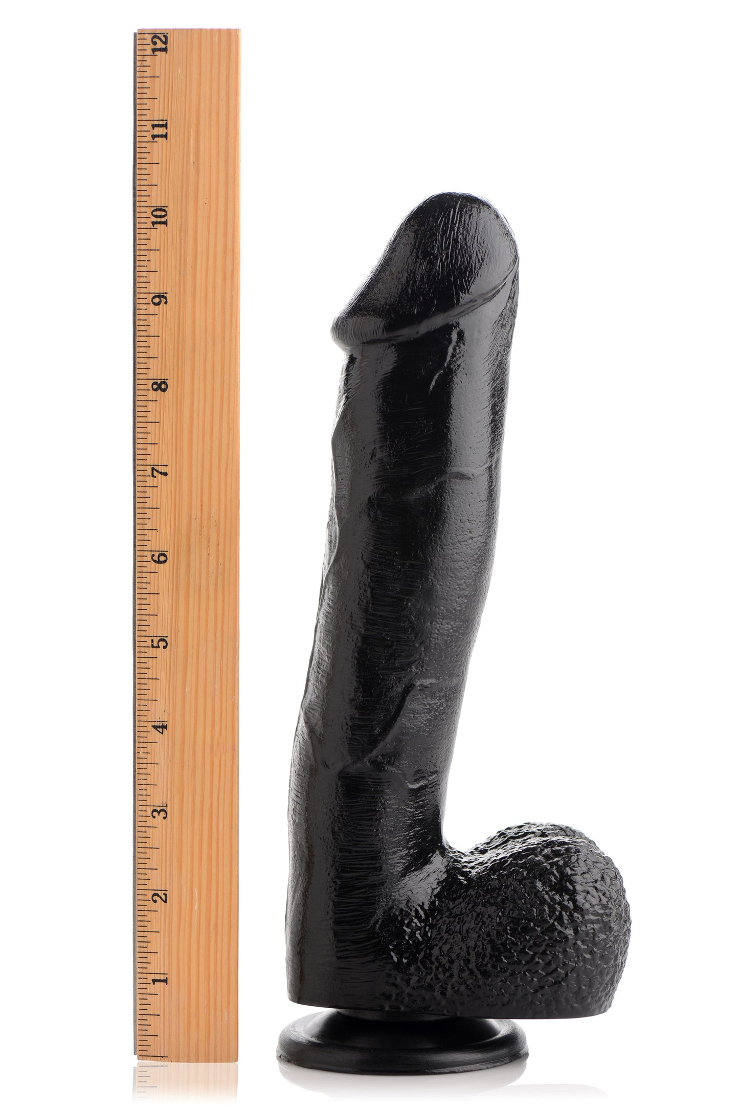 Mighty Midnight 10 Inch Dildo with Suction Cup by Master Series