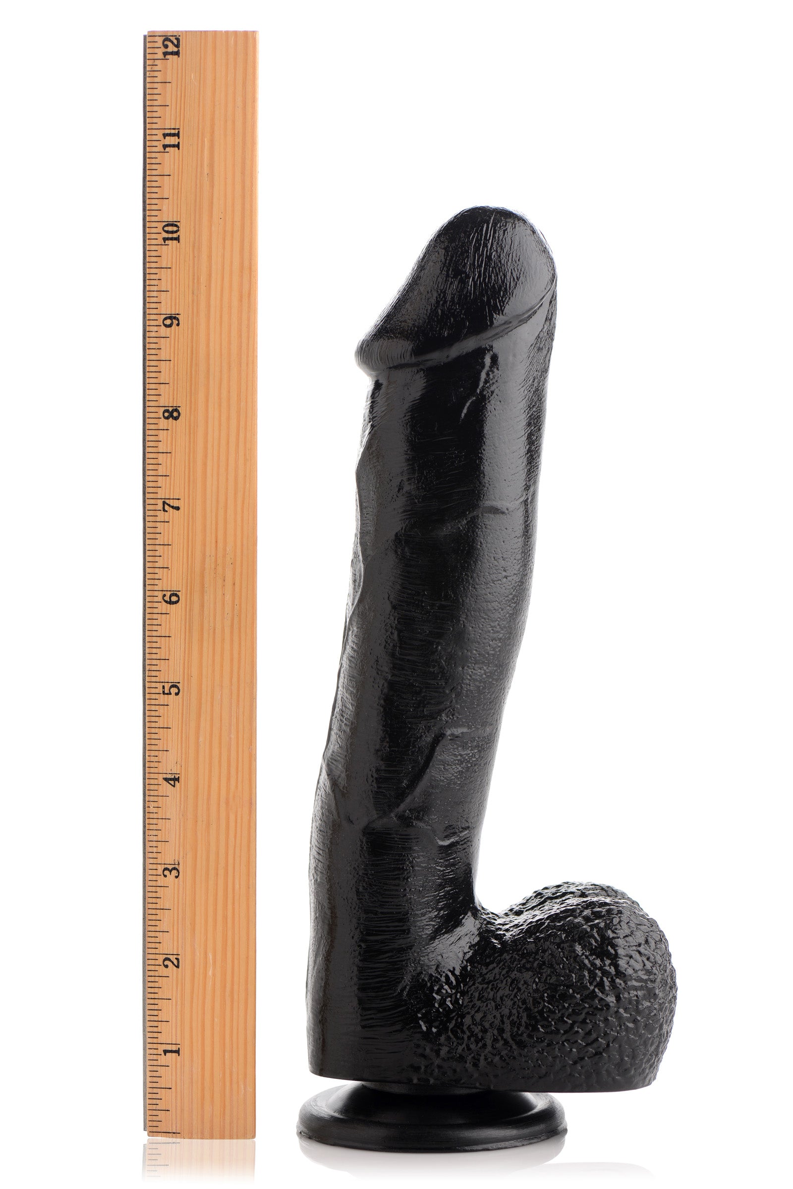 Mighty Midnight 10 Inch Dildo with Suction Cup by Master Series