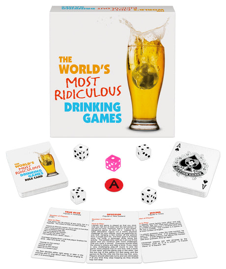 Kheper Games: The World's Most Ridiculous Drinking Games — 30-Game Set - KG-BGD122
