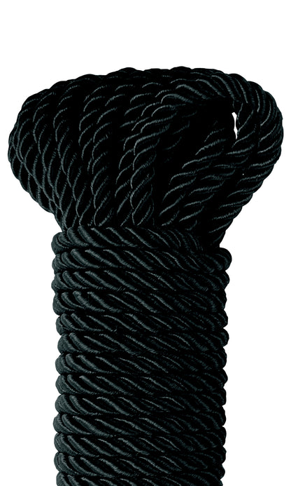 Fetish Fantasy Series Deluxe Silky Rope - Black by Pipedream