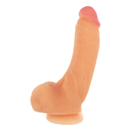 SexFlesh Girthy George 9 Inch Dildo with Suction Cup, Natural - 811847017362