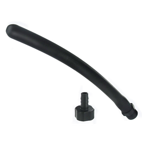 CleanStream Silicone Comfort Nozzle Attachment — Black, 11.3 in - CS-AC489
