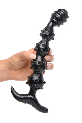 Master Series Manticore Anal Plug — Black, 8-Inch Insertable - MS-AC767