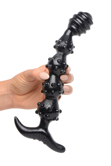 Master Series Manticore Anal Plug — Black, 8-Inch Insertable - MS-AC767