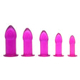 Trinity Vibes 5-Piece Anal Trainer Set — Purple TPE - 848518004826