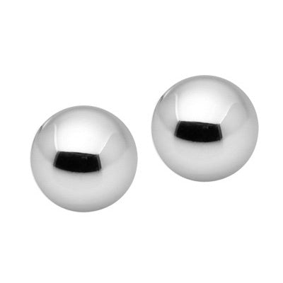 GreyGasms Silvered Geisha Balls — 1.3 inch ABS, Silver - 848518004789