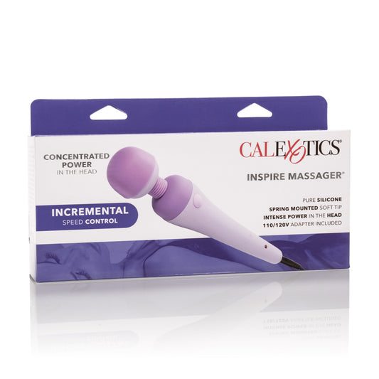 CalExotics Inspire Couture Massager — Waterproof Silicone Head - SE4574143