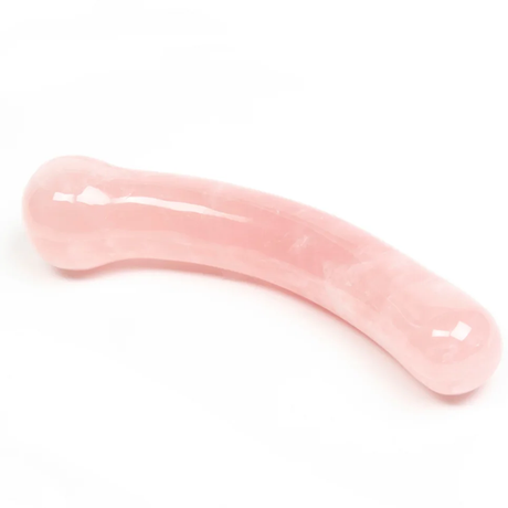 Chakrubs Heart Curve Rose Quartz G-Spot Massager - CK8158